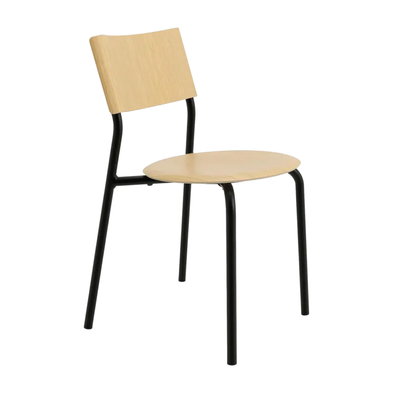 Chaise en bois de frêne noir graphite SSD - TIPTOE - The Cool Republic