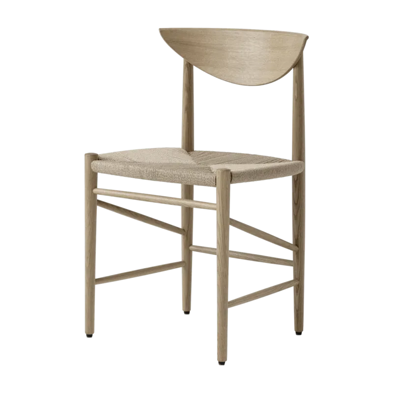 Chaise en bois naturel HM3 Drawn - &tradition - The Cool Republic
