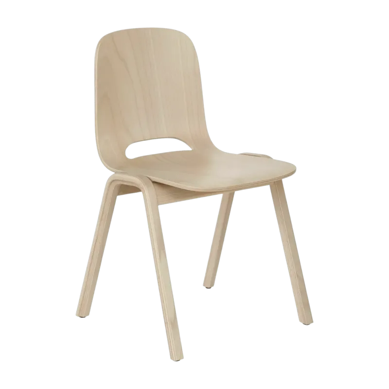 Chaise en bois naturel Touchwood - Hem - The Cool Republic