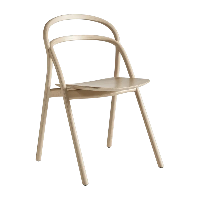 Chaise en bois naturel Udon - Hem - The Cool Republic