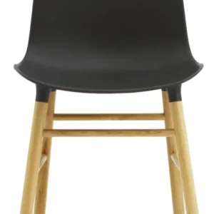 Chaise en chêne naturel et pp bleu Form - Normann Copenhagen - The Cool Republic