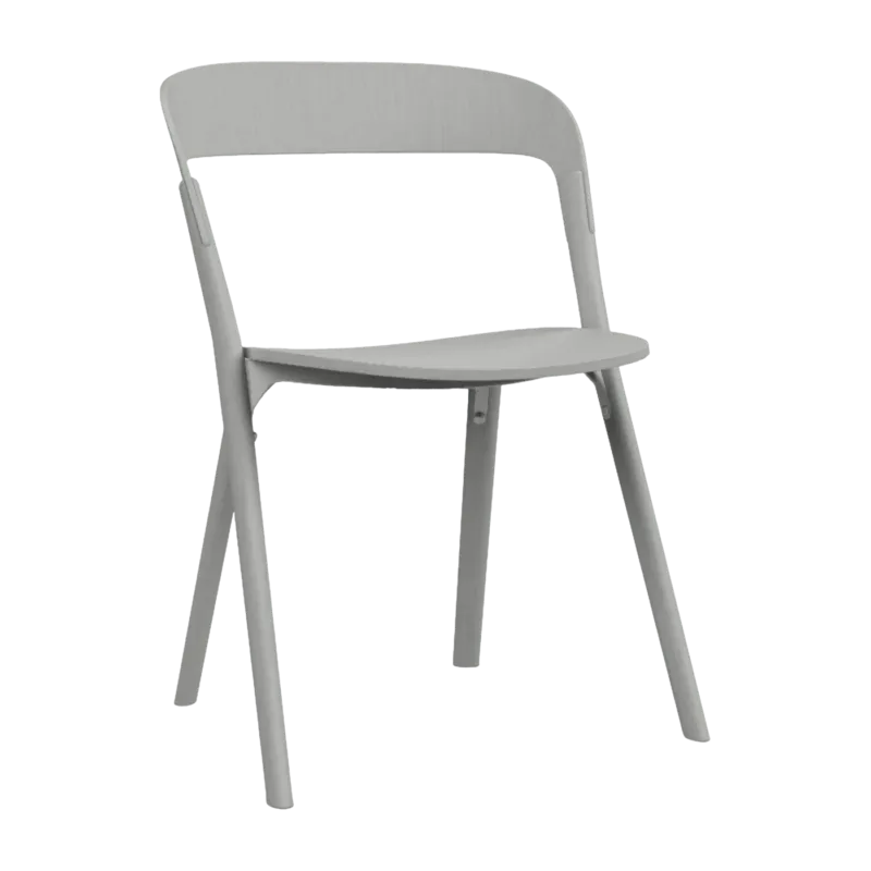 Chaise en frêne gris clair Pila - Magis - The Cool Republic