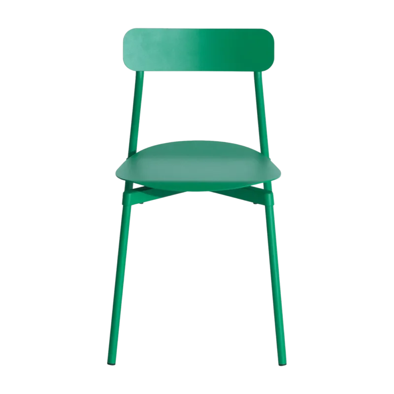 Chaise en métal vert menthe Fromme - Petite Friture - The Cool Republic
