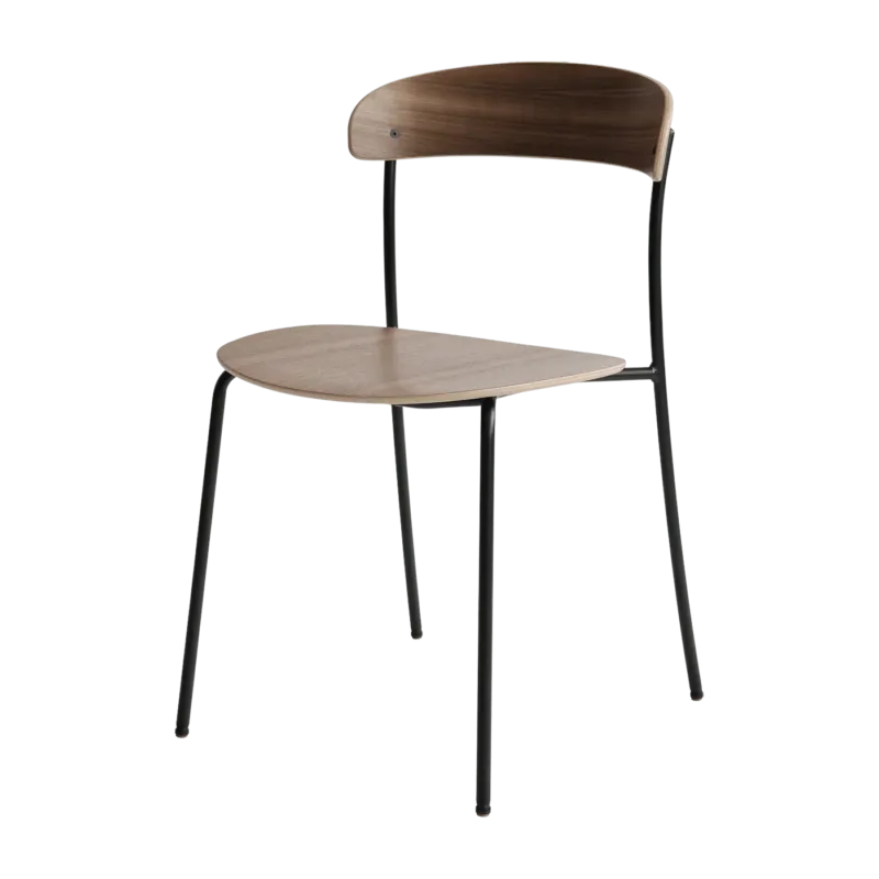 Chaise en noyer Missing - New Works - The Cool Republic