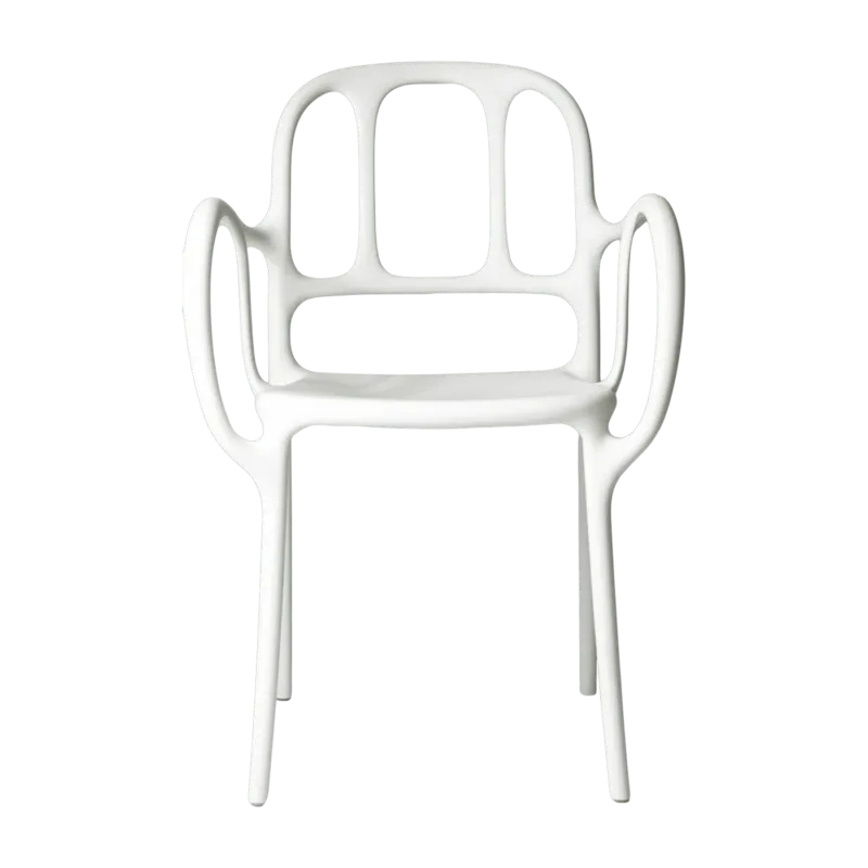 Chaise en polypropylene blanche Mila - Magis - The Cool Republic