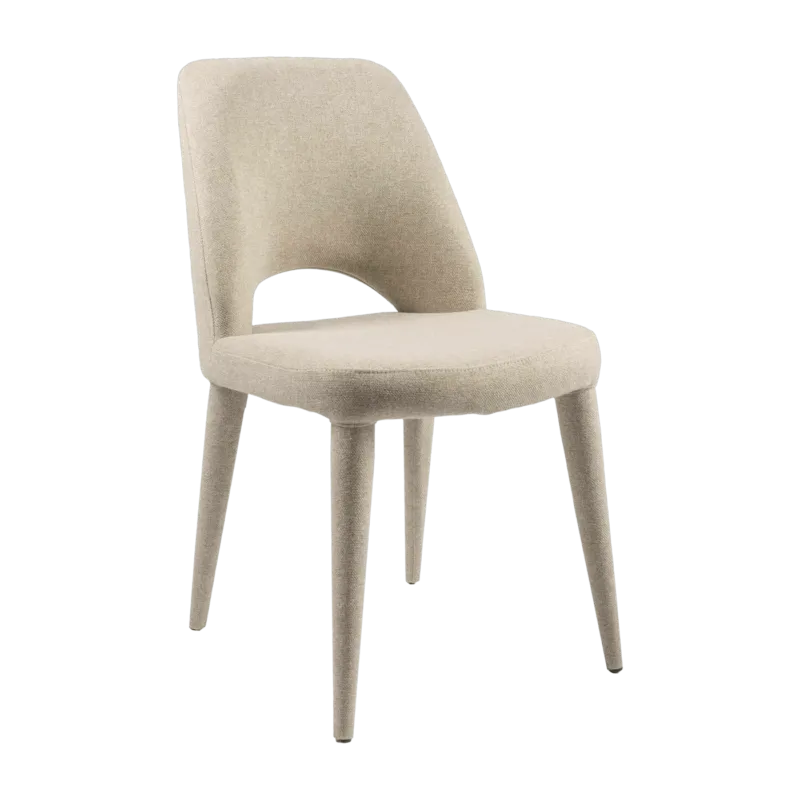 Chaise en tissu beige Holy - Pols Potten - The Cool Republic