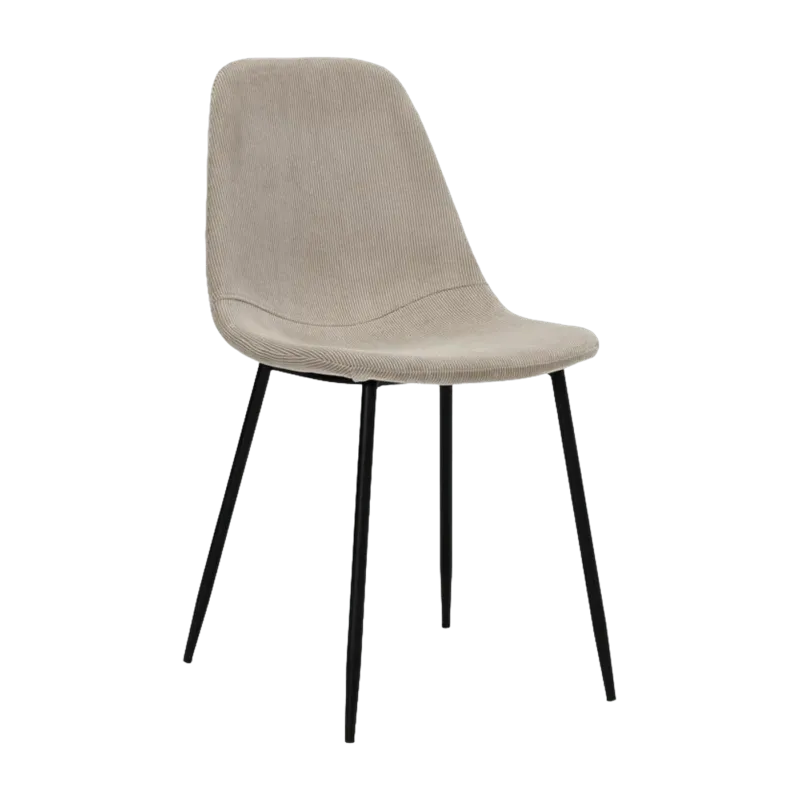 Chaise en velours côtelé sable Found - House Doctor - The Cool Republic