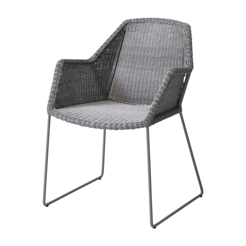 Chaise grise Breeze - Cane-Line - The Cool Republic