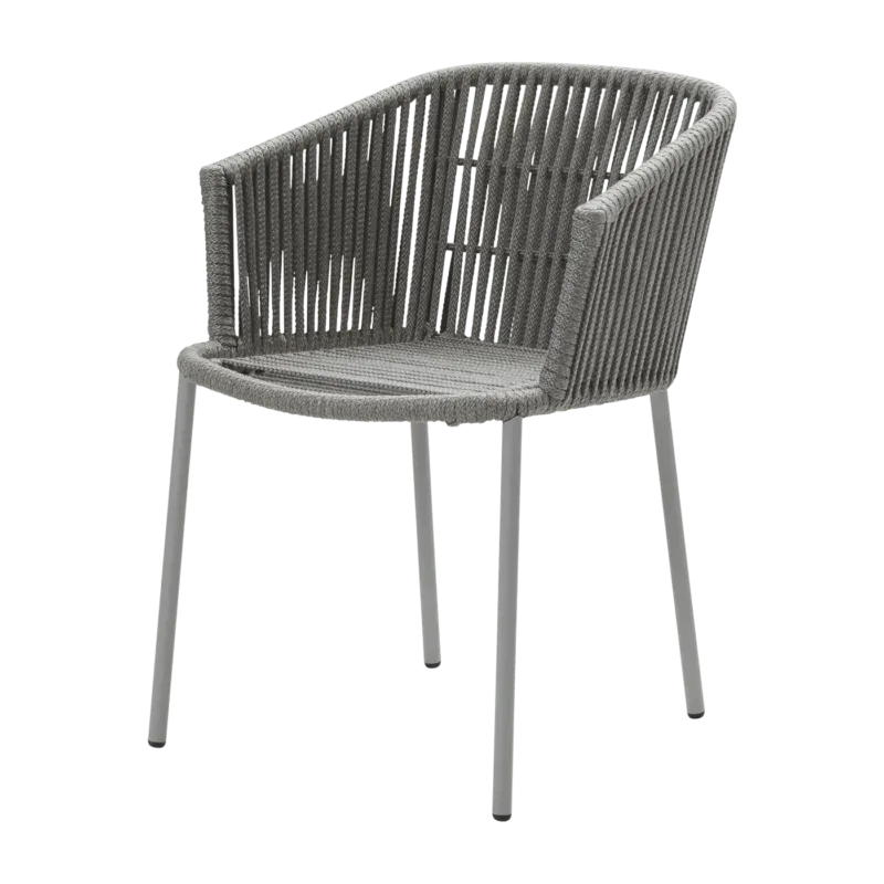 Chaise grise Moments - Cane-Line - The Cool Republic