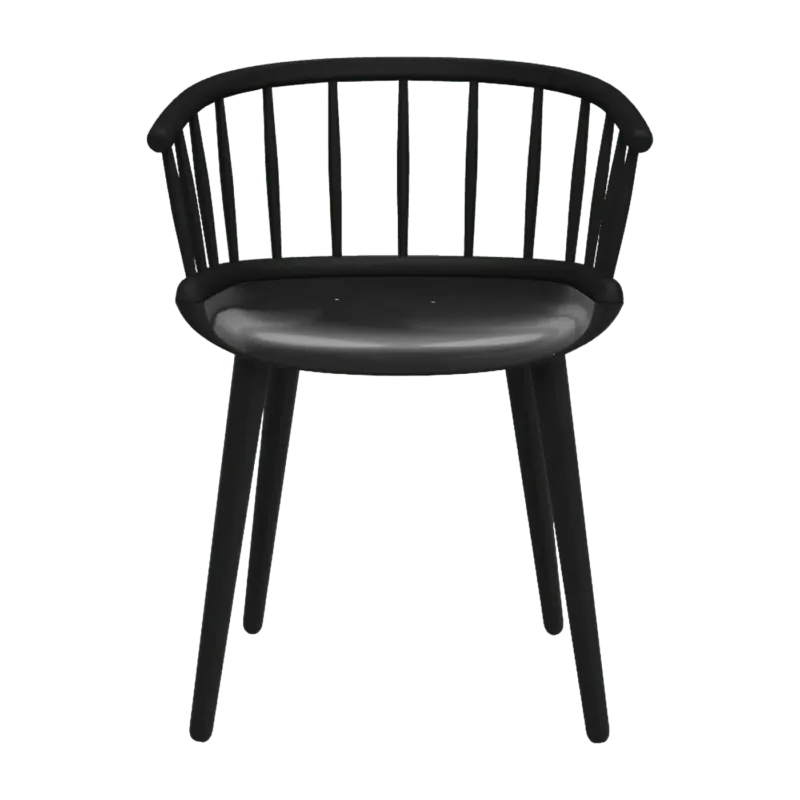Chaise noire Cyborg Stick - Magis - The Cool Republic