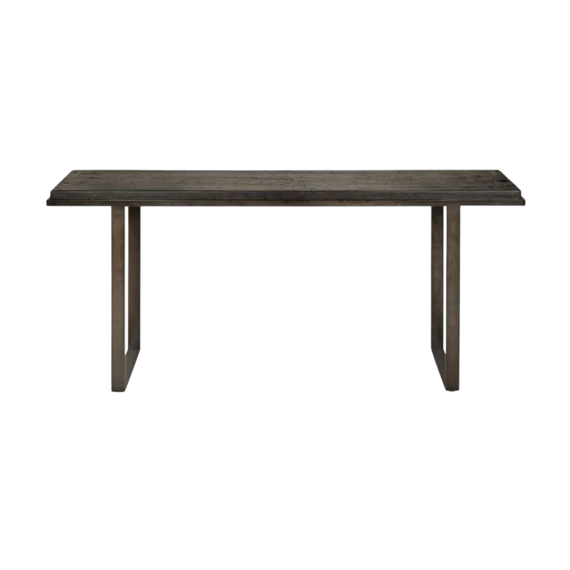 Console en minéral marron 170x40x75cm Stability - Ethnicraft - The Cool Republic