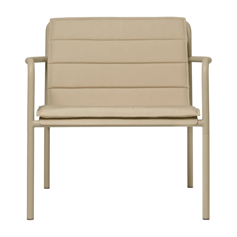 Coussin d'assise beige pour fauteuil lounge dapple 101x58,5x2,5cm Dapple - Ferm living - The Cool Republic