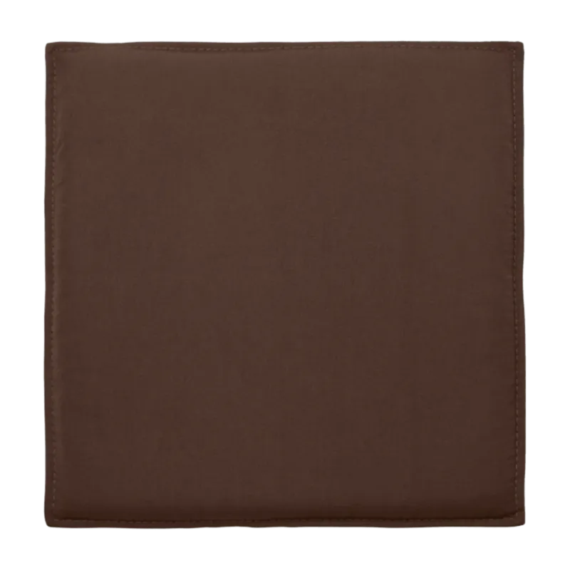 Coussin d'assise carré marron pour chaise dapple 39,5x37x2,5cm Dapple - Ferm living - The Cool Republic