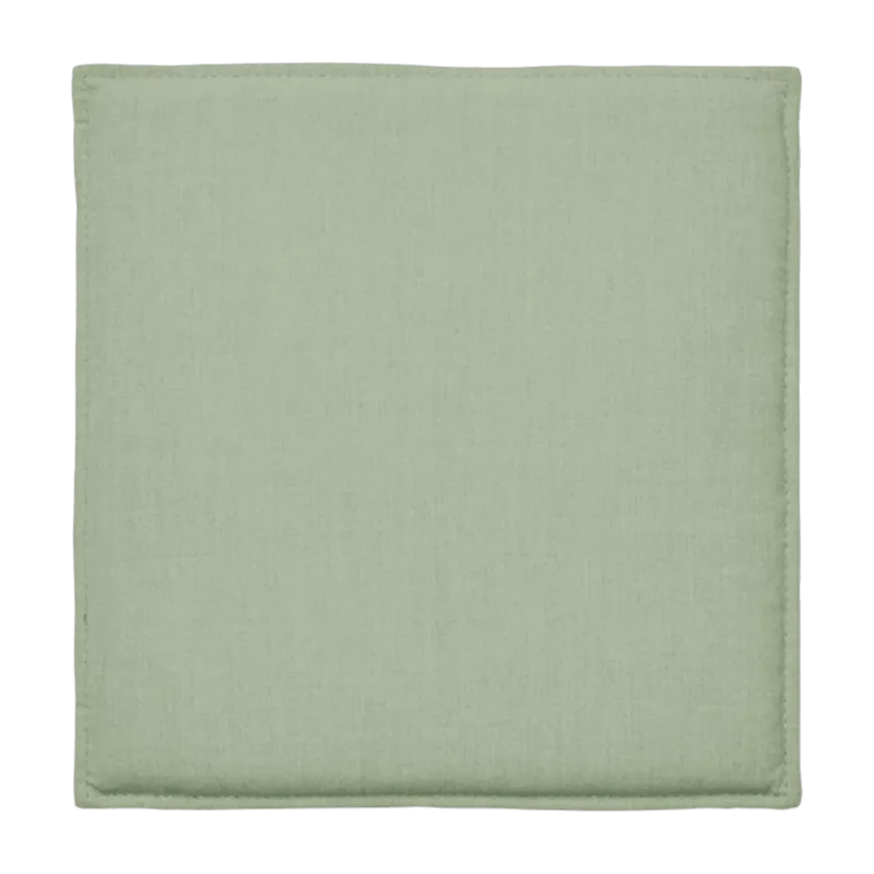 Coussin d'assise carré vert pour chaise dapple 39,5x37x2,5cm Dapple - Ferm living - The Cool Republic