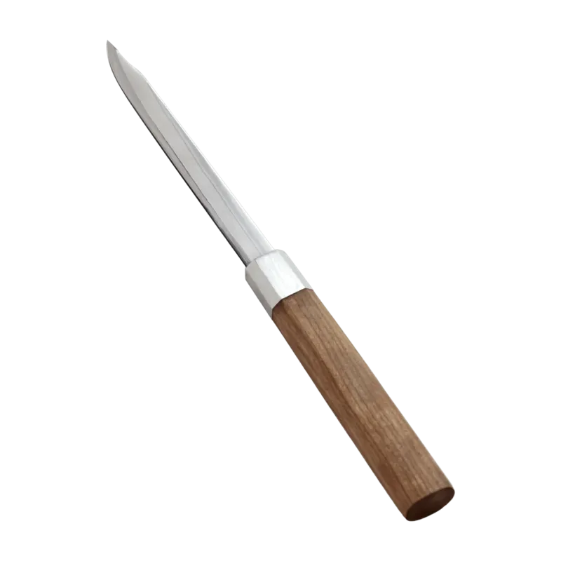 Couteau à steak en métal et en bois de cerisier naturel 12 cm Inku - Serax - The Cool Republic