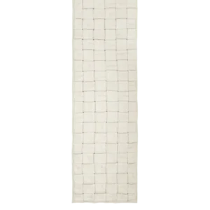 Couvre-lit rectangulaire en coton bio blanc 70 x 250 cm Sofi - Ferm Living - The Cool Republic