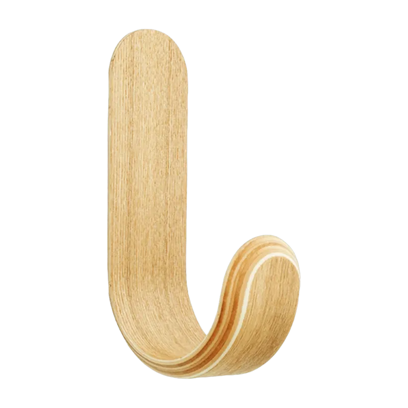 Crochet en frêne naturel Curve Ash - Normann Copenhagen - The Cool Republic