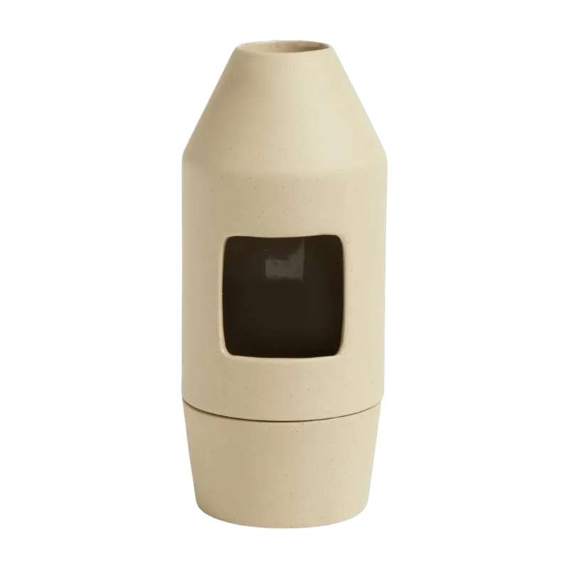 Diffuseur de parfum en porcelaine beige Chim Chim - HAY - The Cool Republic