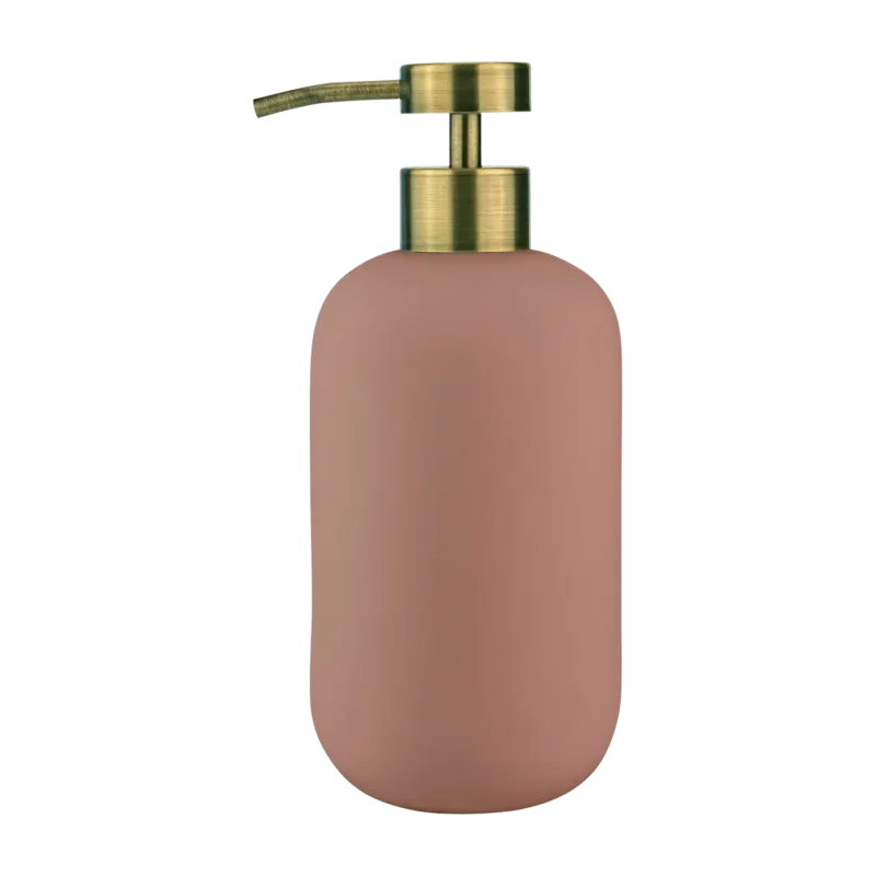Distributeur de savon en céramique blush H18 Lotus - Mette Ditmer - The Cool Republic