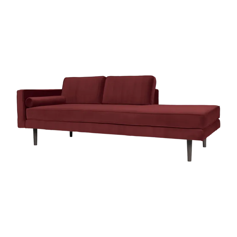 Divan en velours rouge brique Wind - Broste Copenhagen - The Cool Republic