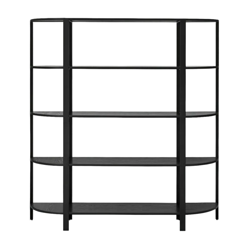 Etagère 173x185 noire Omni - AYTM - The Cool Republic