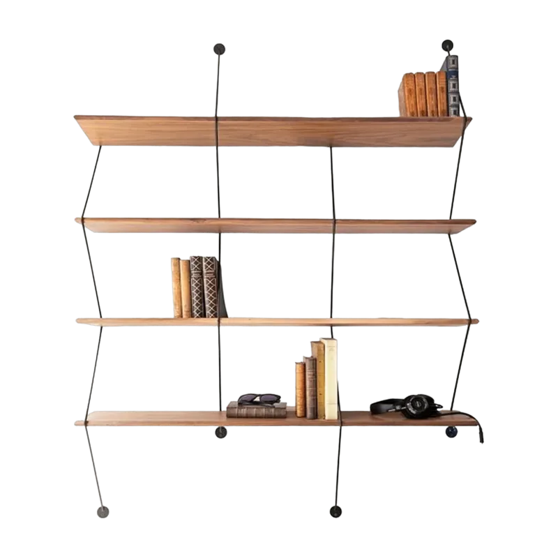 Etagère Climb en noyer mega noir - La Chance - The Cool Republic