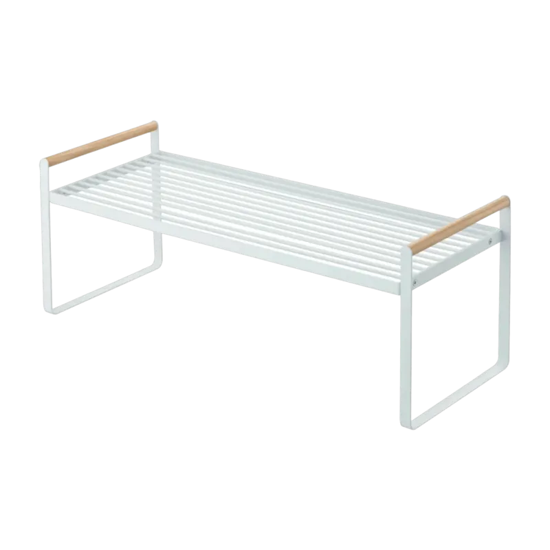 Etagère de rangement de cuisine en acier blanche - Yamazaki - The Cool Republic
