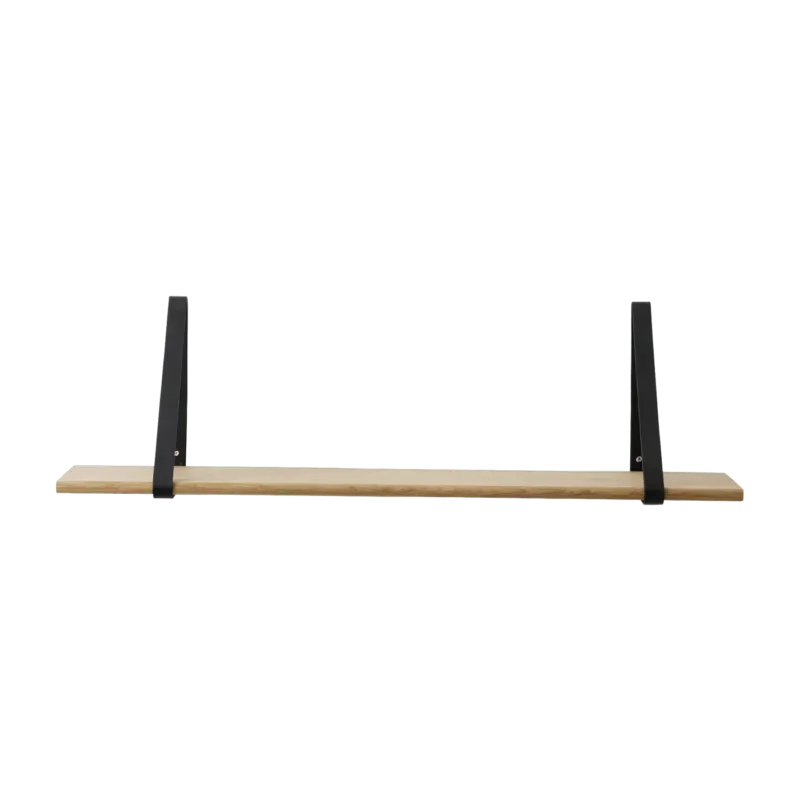 Étagère en chêne naturel et support noir - Ferm Living - The Cool Republic