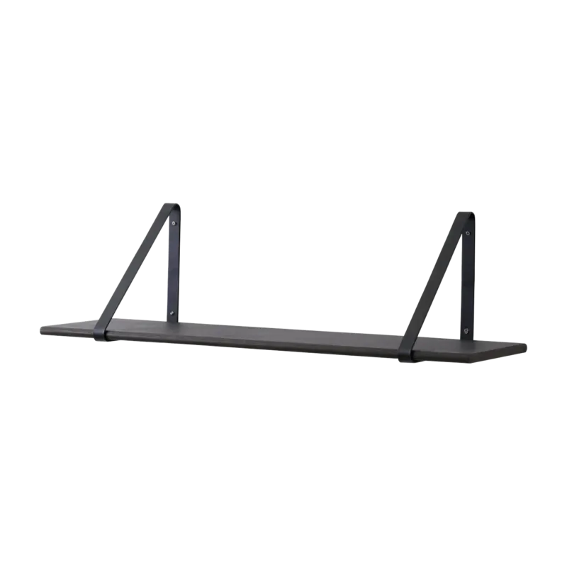 Étagère en chêne noir et support noir - Ferm Living - The Cool Republic