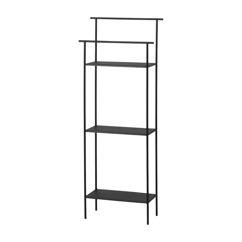 Étagère en métal noir 30 x 79,2 x 13,3 cm Dora - Ferm Living - The Cool Republic