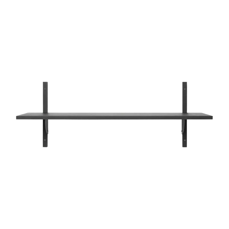 Étagère frêne anthracite et laiton noir S/ W Sector - Ferm Living - The Cool Republic