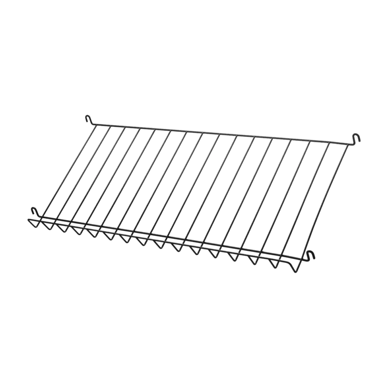 Étagère inclinée noire en acier pour revues - String furniture - The Cool Republic