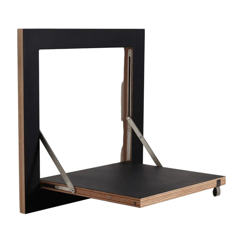 Étagère modulable carrée noire 40 x 40 cm Fläpps - Ambivalenz - The Cool Republic