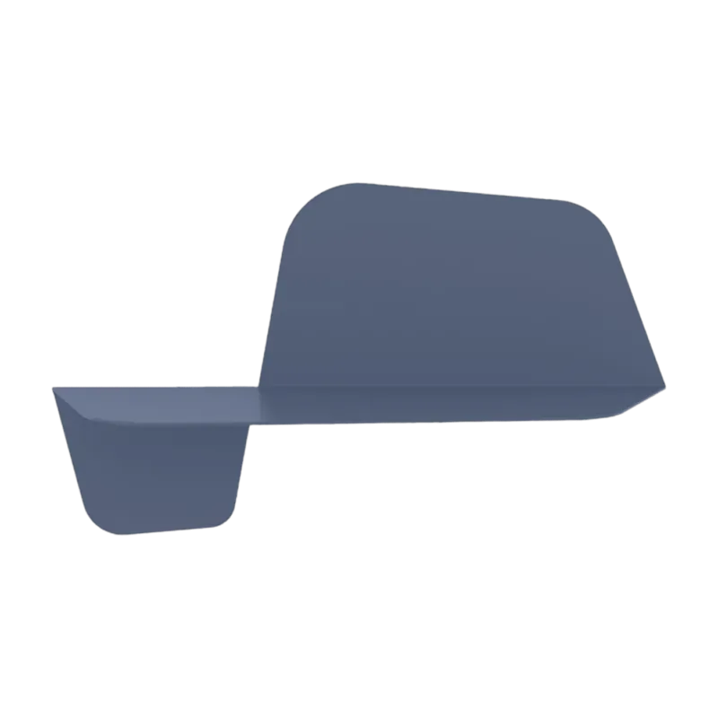Étagère murale bleue 60 cm Flap - Meme Design - The Cool Republic