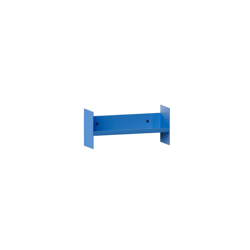 Etagère murale en acier bleu azur 30x10cm Pli slim - TIPTOE - The Cool Republic