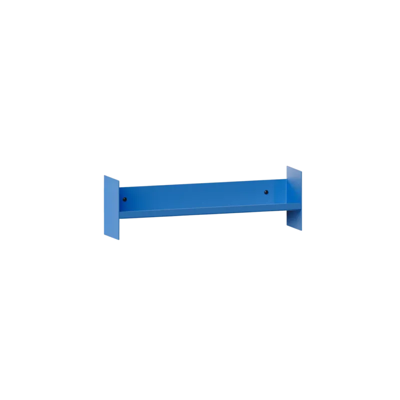 Etagère murale en acier bleu azur 45x10cm Pli slim - TIPTOE - The Cool Republic