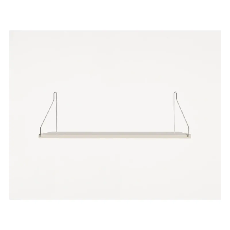 Étagère murale en acier inoxydable 20 x 60 cm Single - Frama - The Cool Republic