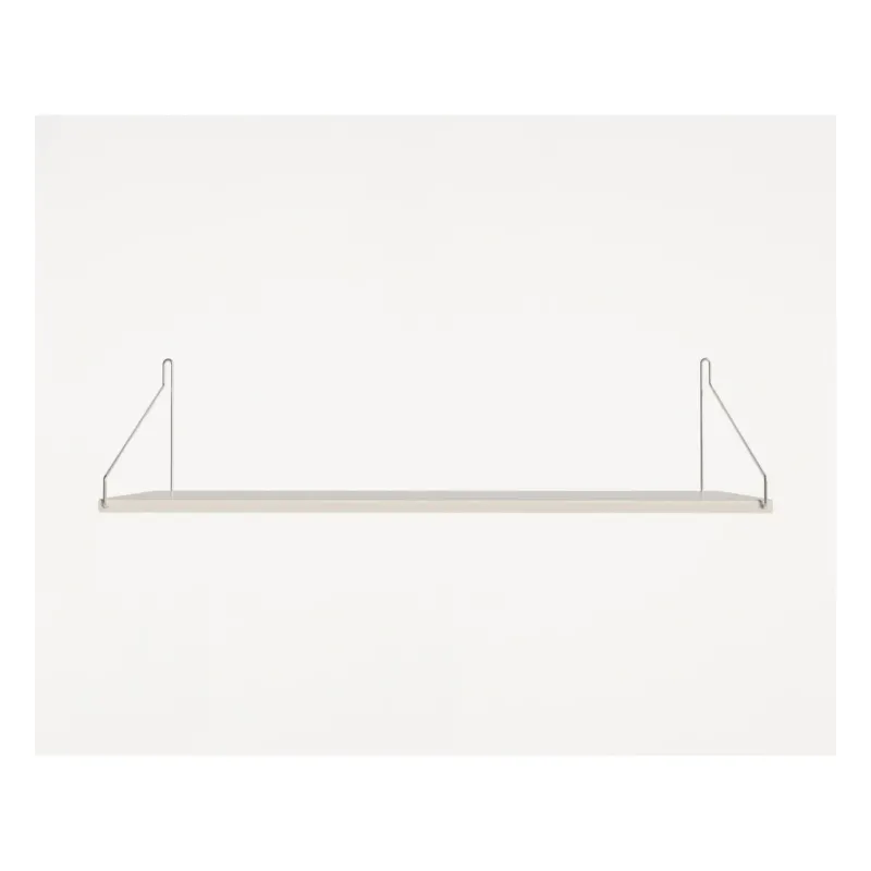 Étagère murale en acier inoxydable 20 x 80 cm Single - Frama - The Cool Republic