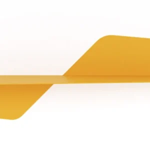 Étagère murale jaune 80 cm Flap - Meme Design - The Cool Republic