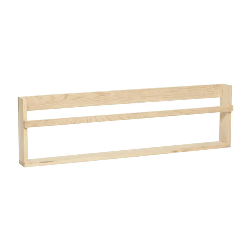 Étagère murale simple en bois de chêne Display - Hübsch - The Cool Republic