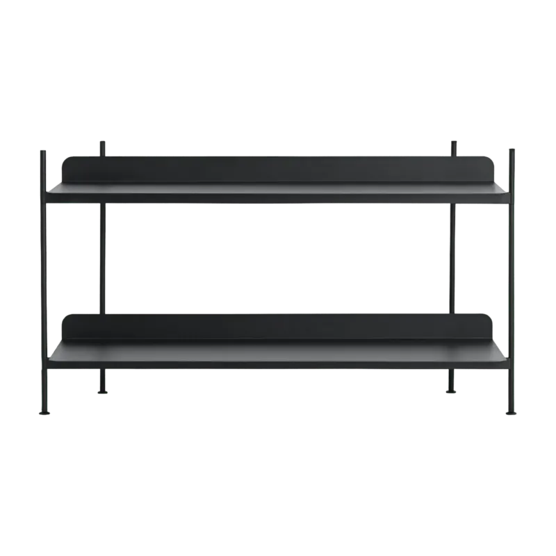 Etagères S noire Compile - Muuto - The Cool Republic