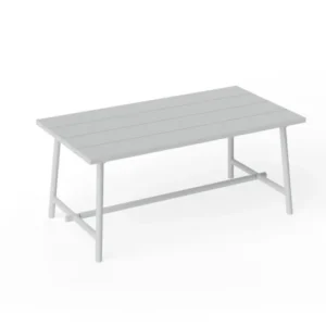Table d'extérieur en aluminium gris clair 170x90x76cm Fred's - Fatboy