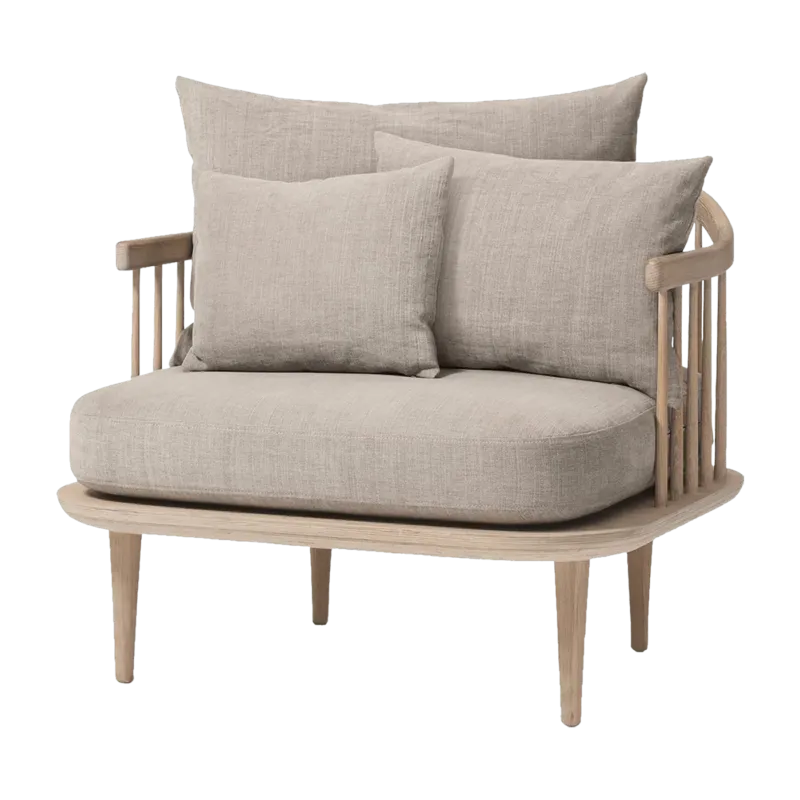 Fauteuil beige SC1 Fly - &tradition - The Cool Republic
