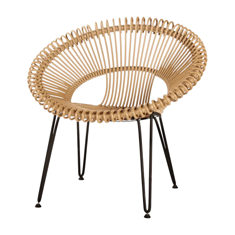 Fauteuil camel Roy - Vincent Sheppard - The Cool Republic