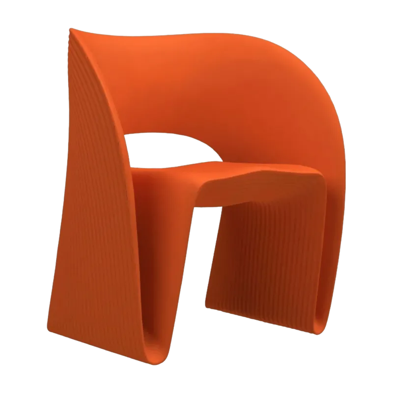 Fauteuil design orange Raviolo - Magis - The Cool Republic