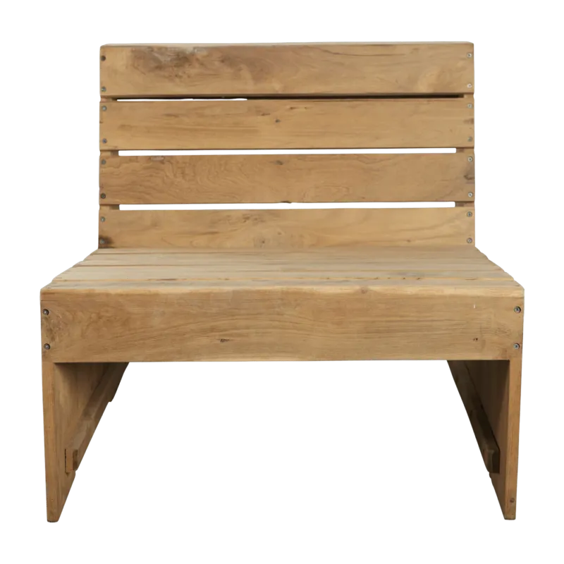 Fauteuil d’extérieur en teck - House Doctor - The Cool Republic