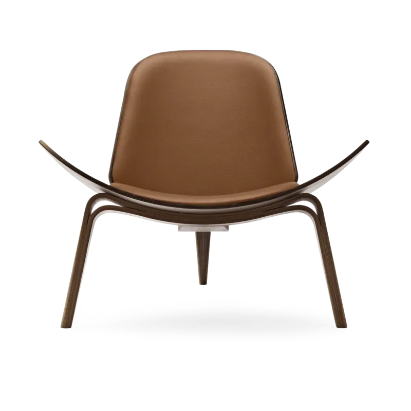 Fauteuil en noyer huilé et assise thor 307 74cm CH07 - Carl Hansen & Søn - The Cool Republic
