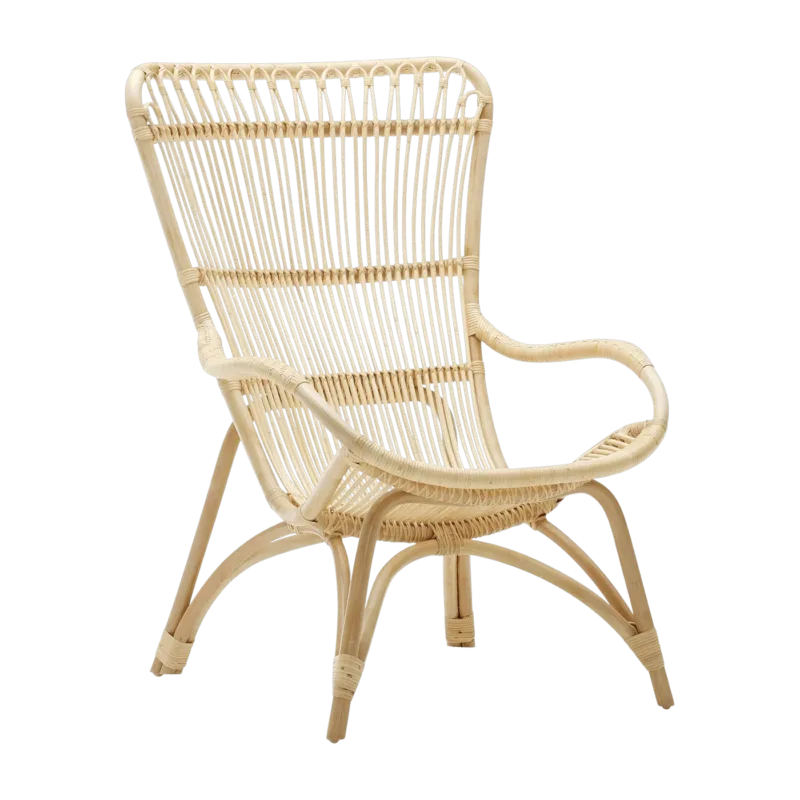Fauteuil en rotin clair Monet - Sika Design - The Cool Republic