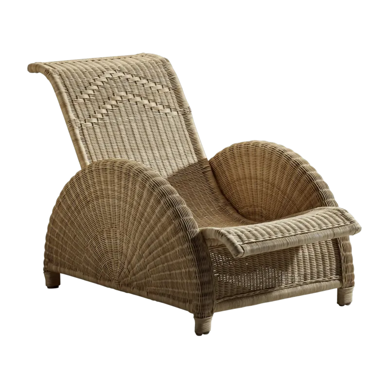 Fauteuil en rotin d'extérieur Paris - Sika Design - The Cool Republic