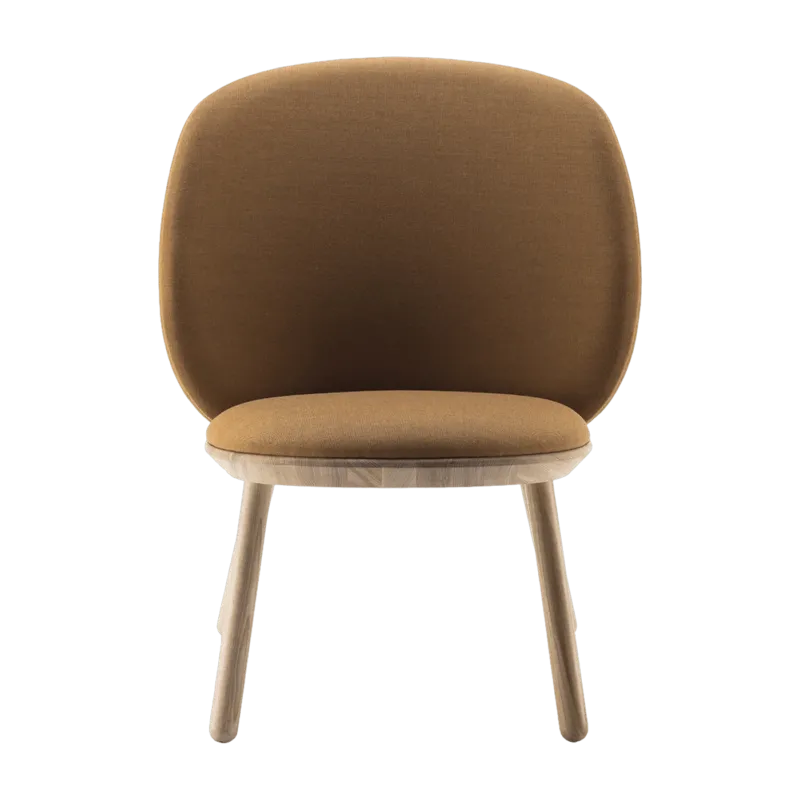 Fauteuil en tissu jaune Naïve - EMKO - The Cool Republic